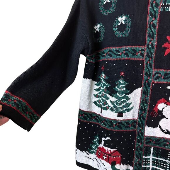 Vintage Adele Knitwear Christmas Sweater Size 2XL - Picture 7 of 8